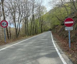 Colle Braida: strada chiusa a singhiozzo dal 26 aprile al 31 maggio