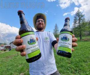 Birra alla canapa alpina, la scommessa di Jacopo in val Cenischia
