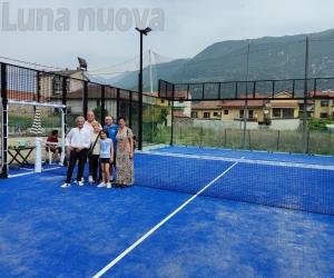 S.Antonino, tanta voglia di padel: inaugurato il nuovo campo Pentasporting