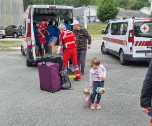 Venaus, i profughi negli alloggi dell'ex cantiere