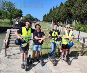 Buttigliera, Ventimiglia-Barcellona con i monopattini: impresa Rabadan Team