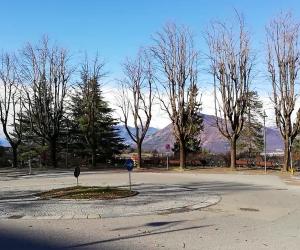 Rivoli, raffiche di vento: chiuso il piazzale del Castello 