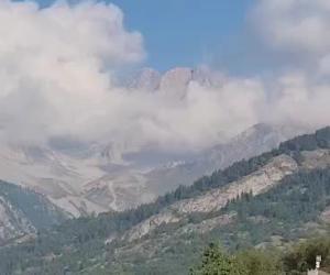 Bardonecchia: i mezzi al lavoro per la rimozione dei detriti