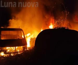Due incendi nella notte fra Avigliana e S.Ambrogio