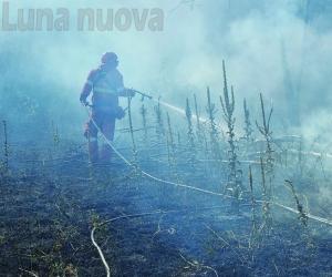 S.Giorio: un altro rogo sulla montagna, l'incendiario perseguita l'Inverso