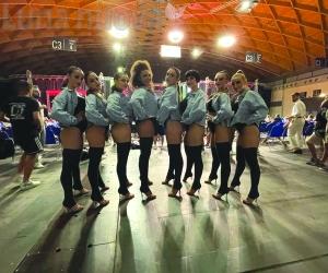 Grugliasco, quanti lampi tricolori Latino Dance