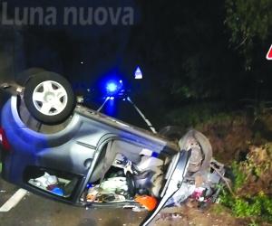S.Giorio: tre feriti nello scontro del Malpasso