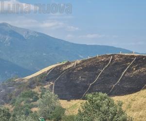 Mattie, domenica di fuoco nell'ex discarica di Camposordo
