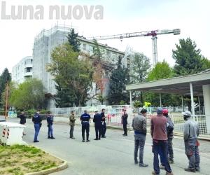 Rivoli, indagini in corso dopo il crollo del ponteggio
