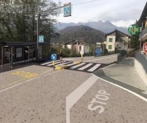 Giaveno, a Ponte Pietra un nuovo incrocio