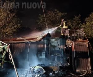 Un altro rogo sospetto a S.Giorio