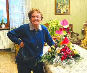 Condove, le 107 primavere di nonna Rina: ora è la più longeva