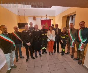S.Barbara regala il defibrillatore ai vigili del fuoco di Susa