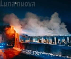 Bussoleno: brucia la casa, i carabinieri salvano una donna