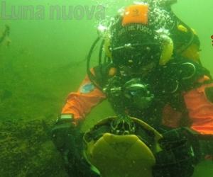 Avigliana: i vigili del fuoco salvano una tartaruga nel lago Grande