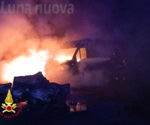 Poisatto e San Valeriano: primi incendi nel nuovo anno