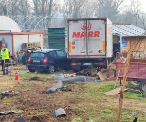 Malore al volante, si schianta con il camion al Malpasso