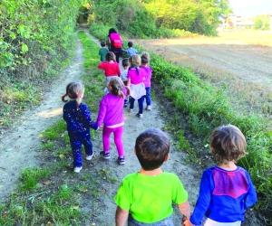 Rosta, quando il bosco diventa un'aula