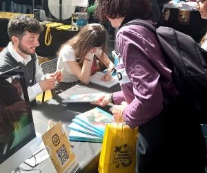 Il fumetto sui rifiuti in zona ovest a Torino Comics