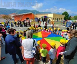 Condove: i bambini in festa per il nuovo asilo