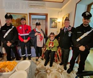 Condove: un'icona della Virgo Fidelis per i 101 di nonna Prisca