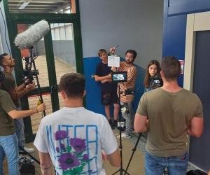 Caselette, un set cinematografico in classe