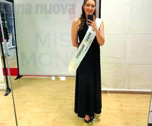 Bussoleno, Matilda Cugno corre per Miss Mondo