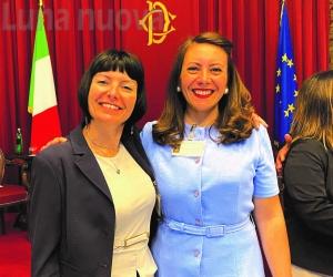 Rivoli, Stephanie a Montecitorio per difendere l'ambiente