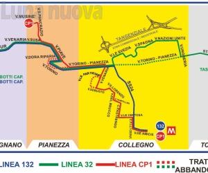 Da lunedì più collegamenti con il Polo sanitario di Venaria