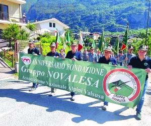 Un compleanno con la penna nera per Novalesa