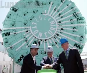Tav: presentata in Germania la prima fresa per lo scavo del tunnel di base