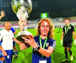 Rivoli, anche Micol con l'under 19 sul tetto d'Europa