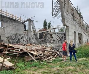 Rivoli, crolla una soletta: quattro feriti, di cui uno grave al Cto