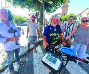 Sasà, il ritorno: domani è al Deveys, 9mila km dopo