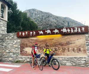 Fulvio & Fulvio, in bici a Roma lungo la Francigena