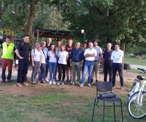 Da Amsterdam a Rivalta per studiare il modello del "Bicigrill"