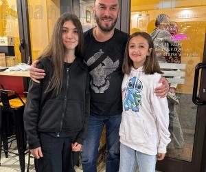 S.Antonino: i "seguaci Telegram" una sera a tavola con Nicolai Lilin