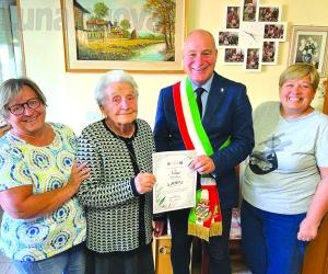 Collegno abbraccia una nuova centenaria