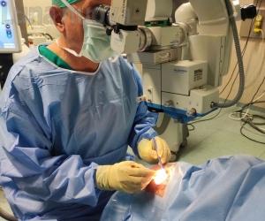 Orbassano, primo trapianto di cornea al San Luigi
