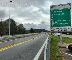 A32, nuovo cantiere: Avigliana Ovest chiude per quattro settimane