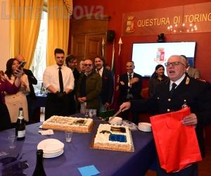 Avigliana saluta il suo "super poliziotto"