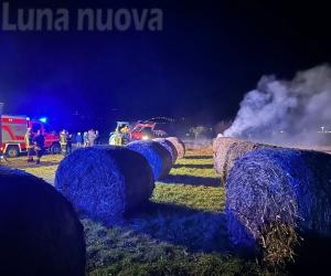 Una lunga scia di fuoco in bassa valle di Susa: quattro incendi sabato sera