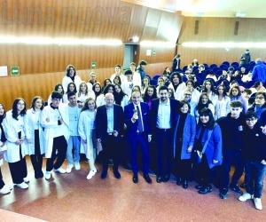Grugliasco, anche Cirio al Majorana per il laboratorio Edugreen