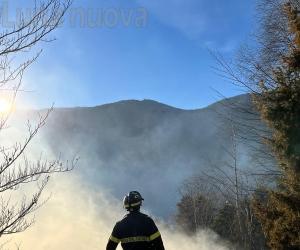 Condove-Caprie: montagna ancora a fuoco, un mese dopo