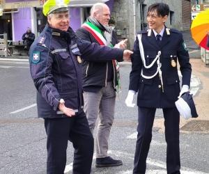 Rubiana, il vigile in pensione: sirene in piazza per Guido Girodo