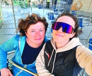 Flavia, da maestra di sci a gestore del rifugio Levi Molinari