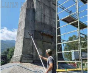 Bruzolo, recuperato il monumento di Ermelino Matarazzo