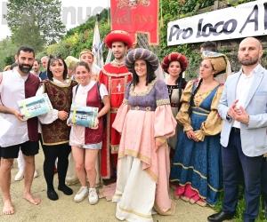 Avigliana,  Borgo S.Pietro vince la gara della canoe del Palio