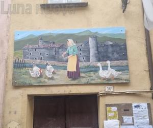Bussoleno, battesimo per i 12 pannelli di Arte Aperta nel centro storico