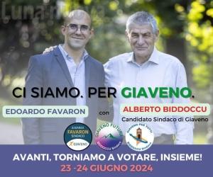 Giaveno, Biddoccu e Favaron assieme al ballottaggio 